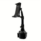 Car Cup Holder Tablet & Phone Mount with Heavy Duty Base